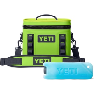 image:imageYETI Hopper Flip 8 Portable Cooler Venom with ICE Block Refreezable Reusable Cooler Ice Pack 1 lb