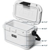 image:imageYETI Roadie 8 Hard Cooler Fits 12 Cans Compact Portable Insulated Ice Chest OneHand Latch Easy Carry for Camping amp GolfSeafoam