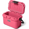 image:imageYETI Roadie 8 Hard Cooler Fits 12 Cans Compact Portable Insulated Ice Chest OneHand Latch Easy Carry for Camping amp GolfTropical Pink