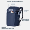image:imageYETI Daytrip 20L Insulated Backpack Cooler  Lightweight Compact Soft Cooler Padded Shoulder Straps Wide QuickAccess Zip Front Stash Pocket for Picnics and BeachClassic Navy
