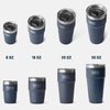 image:imageYETI Rambler 16 oz Stackable Tumbler Vacuum Insulated Stainless Steel with MagSlider Lid  StackableBig Sky Blue