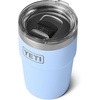 image:imageYETI Rambler 16 oz Stackable Tumbler Vacuum Insulated Stainless Steel with MagSlider Lid  StackableBig Sky Blue