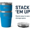 image:imageYETI Rambler 16 oz Stackable Tumbler Vacuum Insulated Stainless Steel with MagSlider Lid  StackableBig Wave Blue