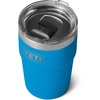image:imageYETI Rambler 16 oz Stackable Tumbler Vacuum Insulated Stainless Steel with MagSlider Lid  StackableBig Wave Blue