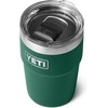 image:imageYETI Rambler 16 oz Stackable Tumbler Vacuum Insulated Stainless Steel with MagSlider Lid  StackableBlack Forest Green