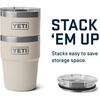 image:imageYETI Rambler 16 oz Stackable Tumbler Vacuum Insulated Stainless Steel with MagSlider Lid  StackableCape Taupe
