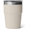 image:imageYETI Rambler 16 oz Stackable Tumbler Vacuum Insulated Stainless Steel with MagSlider Lid  StackableCape Taupe