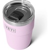 image:imageYETI Rambler 16 oz Stackable Tumbler Vacuum Insulated Stainless Steel with MagSlider Lid  StackableCherry Blossom  Textured