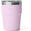 image:imageYETI Rambler 16 oz Stackable Tumbler Vacuum Insulated Stainless Steel with MagSlider Lid  StackableCherry Blossom  Textured