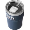 image:imageYETI Rambler 16 oz Stackable Tumbler Vacuum Insulated Stainless Steel with MagSlider Lid  StackableNavyBadge
