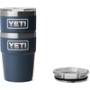 image:imageYETI Rambler 16 oz Stackable Tumbler Vacuum Insulated Stainless Steel with MagSlider Lid  StackableNavyBadge