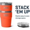 image:imageYETI Rambler 16 oz Stackable Tumbler Vacuum Insulated Stainless Steel with MagSlider Lid  StackablePapaya