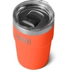 image:imageYETI Rambler 16 oz Stackable Tumbler Vacuum Insulated Stainless Steel with MagSlider Lid  StackablePapaya