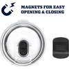 image:imageYETI Rambler 16 oz Stackable Tumbler Vacuum Insulated Stainless Steel with MagSlider Lid  StackableRedBadge