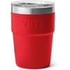 image:imageYETI Rambler 16 oz Stackable Tumbler Vacuum Insulated Stainless Steel with MagSlider Lid  StackableRescue Red