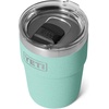 image:imageYETI Rambler 16 oz Stackable Tumbler Vacuum Insulated Stainless Steel with MagSlider Lid  StackableSea StoneTextured