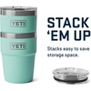 image:imageYETI Rambler 16 oz Stackable Tumbler Vacuum Insulated Stainless Steel with MagSlider Lid  StackableSeafoam