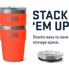 image:imageYETI Rambler 16 oz Stackable Tumbler Vacuum Insulated Stainless Steel with MagSlider Lid  StackableSolar Flare