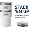 image:imageYETI Rambler 16 oz Stackable Tumbler Vacuum Insulated Stainless Steel with MagSlider Lid  StackableWhite