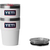 image:imageYETI Rambler 16 oz Stackable Tumbler Vacuum Insulated Stainless Steel with MagSlider Lid  StackableWhiteBadge