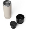 image:imageYETI Rambler 16 oz Travel Bottle Stainless Steel Vacuum Insulated with Leakproof Commuter Cap GrasshopperCape Taupe
