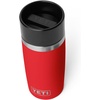 image:imageYETI Rambler 16 oz Travel Bottle Stainless Steel Vacuum Insulated with Leakproof Commuter Cap GrasshopperRescue Red