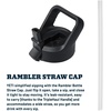 image:imageYETI Rambler 26 oz Bottle Vacuum Insulated Stainless Steel with Color Matching Straw CapGrasshopper