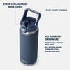 image:imageYETI Rambler 26 oz Bottle Vacuum Insulated Stainless Steel with Color Matching Straw CapGrasshopper