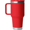 image:imageYETI Rambler 30 oz Travel Mug with Flip Straw Lid  Stainless Steel Vacuum Insulated Leakproof Cup Holder Friendly GrasshopperRescue Red