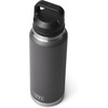 image:imageYETI Rambler 36 oz Bottle Vacuum Insulated Leakproof Stainless Steel with Chug CapCharcoal