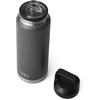 image:imageYETI Rambler 36 oz Bottle Vacuum Insulated Leakproof Stainless Steel with Chug CapCharcoal