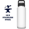 image:imageYETI Rambler 36 oz Bottle Vacuum Insulated Leakproof Stainless Steel with Chug CapRoyal Blue