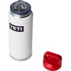 image:imageYETI Rambler 36 oz Bottle Vacuum Insulated Leakproof Stainless Steel with Chug CapWhiteRescue RedNavyBadge