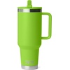 image:imageYETI Rambler 40 oz Travel Mug with Flip Straw Lid  Stainless Steel Vacuum Insulated Leakproof Cup Holder Friendly GrasshopperVenom