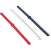 image:imageYETI Silicone Adjustable Straw Pack  Dishwasher Safe  Easy Sipping  UltraDurable MultiColorRescue RedWhiteNavy