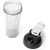image:imageYETI Yonder Helimix Vortex Blender Shaker Bottle Holds up to 20oz  No Blending Ball or Whisk  USA Made  Portable Pre Workout Whey Protein Drink Shaker Cup  Dishwasher Safe Cape TaupeClear