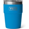 image:imageYETI Rambler 16 oz Stackable Tumbler Vacuum Insulated Stainless Steel with MagSlider Lid  StackableBig Wave Blue