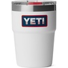 image:imageYETI Rambler 16 oz Stackable Tumbler Vacuum Insulated Stainless Steel with MagSlider Lid  StackableWhiteBadge
