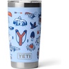 image:imageYETI Rambler 20 oz Stainless Steel Vacuum Insulated Tumbler wMagSlider LidBig Sky Summer Camp