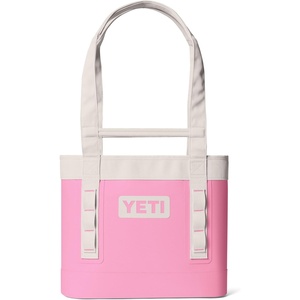 image:imageYETI Camino 18L Zip Carryall Tote Bag Power PinkAspen  Waterproof UltraDurable EasytoClean Everyday Tote Small Tablet Sleeve Interior Zip Pocket with Bottle CompartmentPower PinkAspen