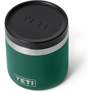 image:imageYETI Rambler 8 oz Food Jar Vacuum Insulated Stainless Steel With Airtight Lid Cape Summer CampBlack Forest Green