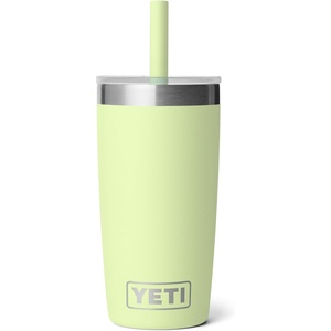 image:imageYETI Rambler Jr 10 Oz Tumbler with Silicone Straw LidGrasshopper