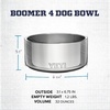 image:imageYETI Boomer 4 Stainless Steel NonSlip Dog Bowl Holds 32 OuncesPace Purple