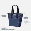 image:imageYETI Daytrip 20L Insulated Soft Cooler Tote Bag ColdCell Flex Insulation MagSnap Closure External Pockets Food Safe LiningPace PurpleBlue