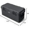 image:imageYETI LoadOut GoBox Collection Divided Waterproof Cargo Case Dry Box Camera Case Fishing Tackle BoxCharcoal