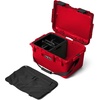 image:imageYETI LoadOut GoBox Collection Divided Waterproof Cargo Case Dry Box Camera Case Fishing Tackle BoxRescue Red
