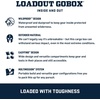 image:imageYETI LoadOut GoBox Collection Divided Waterproof Cargo Case Dry Box Camera Case Fishing Tackle BoxWhite