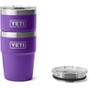 image:imageYETI Rambler 16 oz Stackable Tumbler Vacuum Insulated Stainless Steel with MagSlider Lid  StackablePace Purple