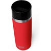 image:imageYETI Rambler 16 oz Travel Bottle Stainless Steel Vacuum Insulated with Leakproof Commuter Cap Pace PurpleRescue Red