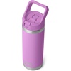 image:imageYETI Rambler 18 oz Bottle Vacuum Insulated Stainless Steel with Color Matching Straw Cap Pace PurpleDesert Bloom